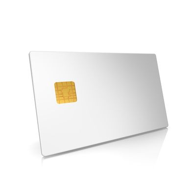 MIFARE SAM AV2 RFID Smart Card 0.84mm Thickness ISO CR80 RFID Blank Card