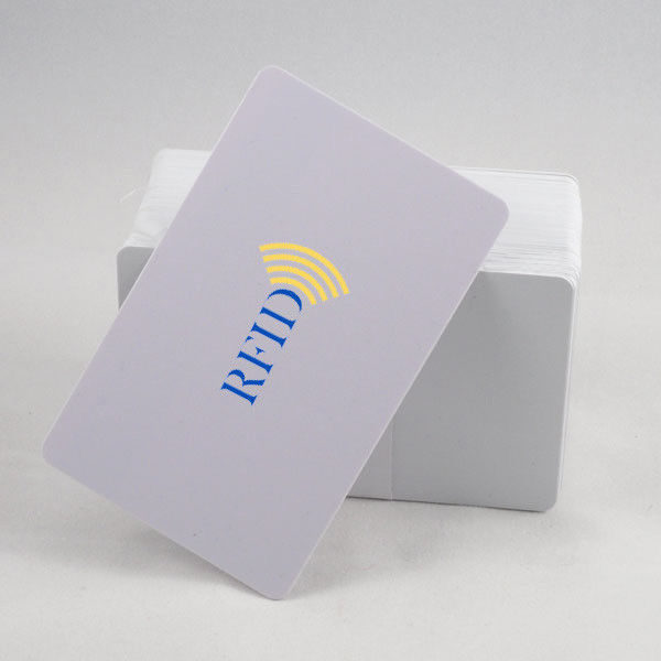 Printable ISO Contactless 13.56Mhz RFID Card / White Smart Card for e