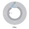  Classic(R) 1K HF Inlay , 13.56MHZ RFID Label tag PET material