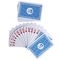 Paper PVC NFC RFID Poker Cards 13.56MHz Lamination Housing
