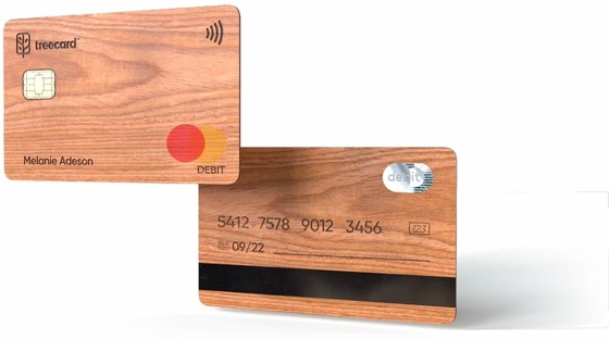 Ving Eco Friendly Bamboo Wooden Hotel Key Cards NFC Green Smart Card