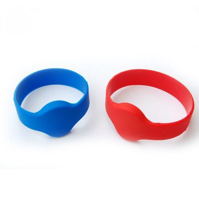 Rfid Silicone Wristbands With Monza 5 Chip For Distribution Logistics