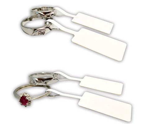 Printable Price RFID Jewelry Tags 860MHZ For Inventory Management