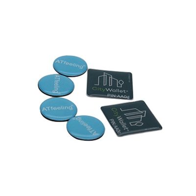 Nfc Passive Sticker Anti Metal Tags With Chip 215 216 Smallest NFC Tags For Metal