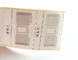 RFID Labe UHF Woven Tag ISO18000-6C Blank Paper Label for Apparel management, apparel anti-counter