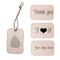 Waterproof and Reusable Smart Wood Tags Offset Printing with Data Storage