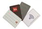 White Smart RFID Custom Hotel Key Cards 1024byte Memory /  SLI Chip