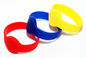Customized RFID Bracelet Item Type RFID NFC Silicone Wristband With Logo Print